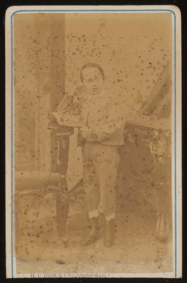 Fotoreproductie van schilderij van Vincent van Gogh, Maison à Auvers, 1890